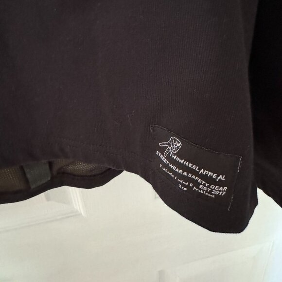 New 2WA Two Wheel Appeal Elite Long Sleeve Armored Shirt Black Size L - Picture 4 of 5